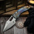 Microtech Knives Titanium Stitch Ram-Lok Full Serrated - Cosmic