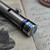 Sergey Rogovets Bolt Action Pen Titanium w/Carbon Fiber Blurple Accents