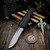 Marfione Custom Hera II Recurve Mirror Polish Blued HW & Flamed Ti Accent