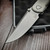 Sharknivco Titanium PJ Waka ZirBlast RWL34 Blade - Preowned