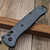 Benchmade Bailout Crater Blue Aluminum Flat Dark Earth M4 537FE-02 - Preowned