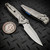 MICROTECH SOCOM DELTA RAM-LOK SPEAR POINT MARFIONE SELECT STONEWASH TITANIUM W/BLUE TI ACCENT 159RL-10SMS3