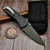 Microtech Knives Greg Lightfoot LCC OD Green Blade Serrated P/N 300687- Preowned