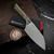 MICROTECH KNIVES 6" M390 UTILITY KNIFE STONEWASH STANDARD BEAD BLAST BOLSTER OD GREEN G-10 3400B-10OD