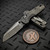 Microtech MSI Ram-Lok Mini Fluted Titanium 3.10" Apocalyptic Partial Serrated Marfione Select 210M-11APFLMS1 By Edc Lifestyle