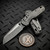Microtech MSI Ram-Lok Mini Frag Titanium 3.10" Apocalyptic Partial Serrated Marfione Select 210M-11APFRMS1 By Edc Lifestyle