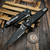 Microtech Socom Ram-Lok Black Aluminum Frag 4.00" S/E Partial Serrated Tactical 160RL-2FR By Edc Lifestyle