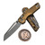 Microtech MSI Ram- Lok Mini Tan Aluminum Frag 3.10" S/E Apocalyptic 210M-10APFRTA By Edc Lifestyle