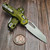 Microtech MSI S/E OD Green Frag Aluminum Stonewash 210-10FROD