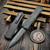 Microtech Hera II Mini Natural Clear 2.90" D/E Full Serrated Apocalyptic 1702M-12APNC