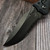 Microtech Amphibian Fluted Carbon Fiber DLC Partial Serrated 137RL -2DLCTFLCFS - Preowned