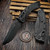Microtech Amphibian Ram-Lok 137RL-1DLCTFRMS2 DLC Titanium Frag DLC Stonewash Marfione Select