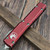 Microtech Ultratech Distressed Merlot D/E Apocalyptic 122-10DMR S/N 302901 - Preowned