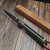 Chris Reeve Knives CRK Small Sebenza 31 Black Canvas Micarta Inlay Rain Drop Damascus S31-1206 - Preowned