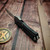 Microtech Hera II Mini Black Recurve Stonewash 1705M-10 - Preowned