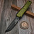 Microtech Combat Troodon Gen III OD Green T/E Partial Serrated 1144-2OD - Preowned