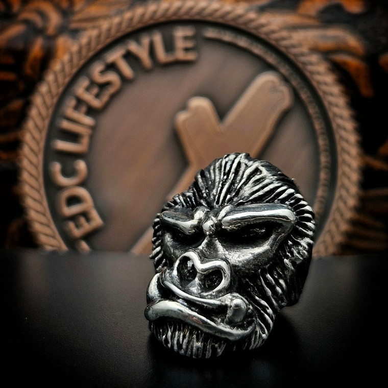Starlingear .925 Silver Gorilla Bead S2