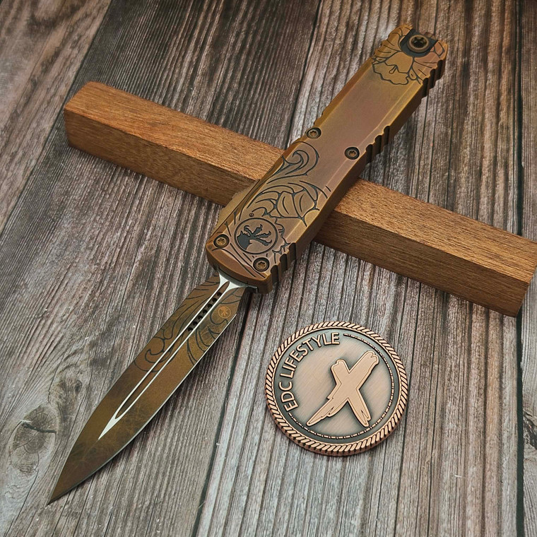 Microtech Ultratech Gen IV Blade Show Texas 2026 D/E 11224-1BSTXS - Preowned  by EDC Lifestyle