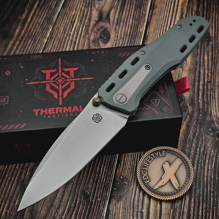 Thermic Tactical Ambient 2026A Arctic Grey G10 3.75" M390