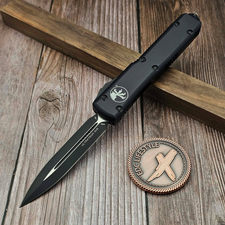 Microtech Ultratech Gen II Black Tactical D/E 122-1T - Preowned