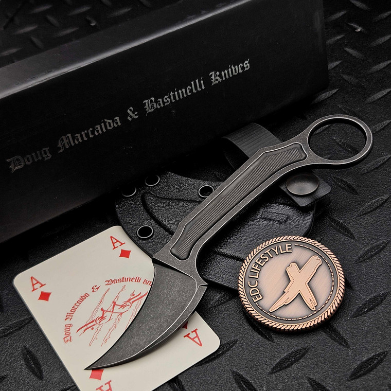 Bastinelli Knives Anomaly Dark Stonewash