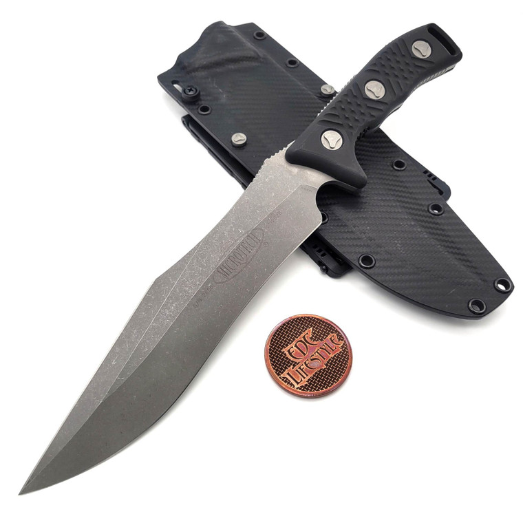 Microtech 104-10AP Arbiter Fixed Blade Apocalyptic