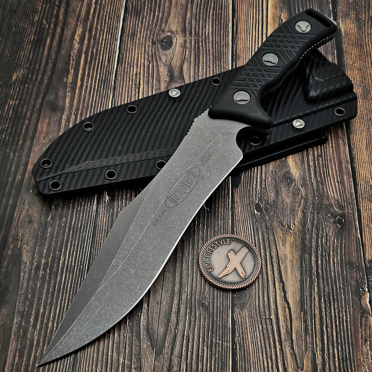 Microtech 104-10AP Arbiter Fixed Blade Apocalyptic