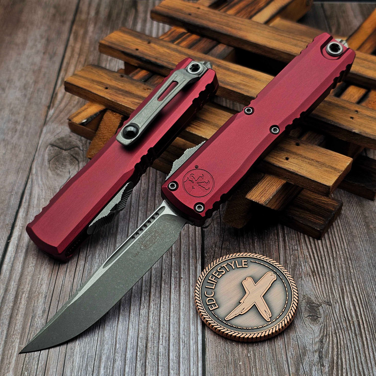 Microtech Ultratech Gen IV Merlot S/E 3.55" Apocalyptic 11214-10APMR