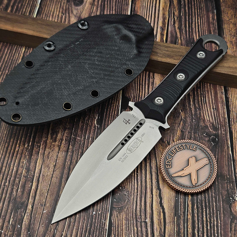 Microtech SBD D/E Dagger 201-10 - Preowned S/N 1694