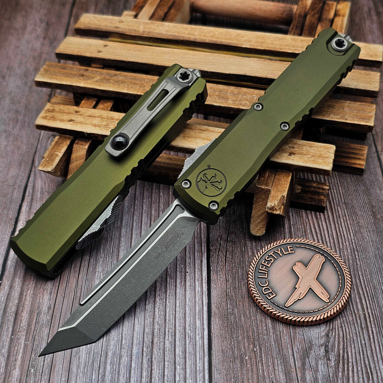 Microtech Ultratech Gen IV OD Green T/E 3.55" M390MK Apocalyptic 11234-10APOD