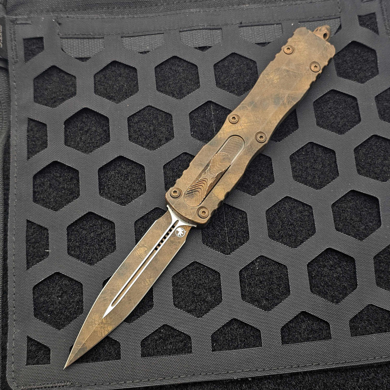 Microtech Knives Dirac Delta Plague Outbreak 3.75" D/E 227-1PLOBS