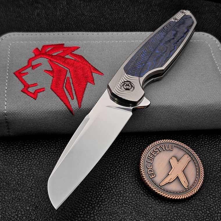 Holt Bladeworks Haptic 1322 Ridgeback Blue CarboTi