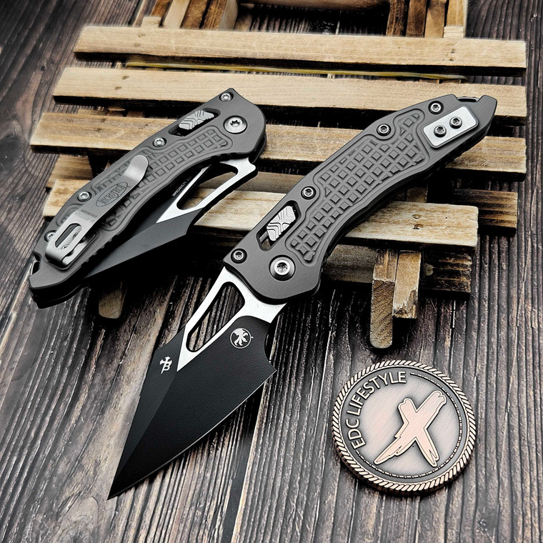 Microtech M-Stitch Ram-Lok Manual Natural Clear Frag 3.0