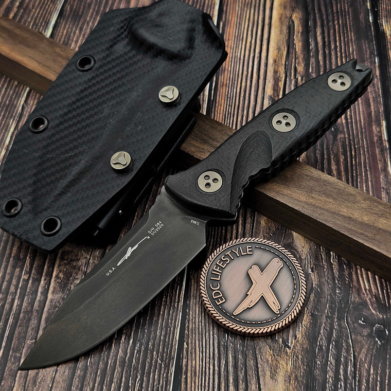 Microtech Socom Alpha Mini DLC 113M-1DLCS S/N 084 - Preowned