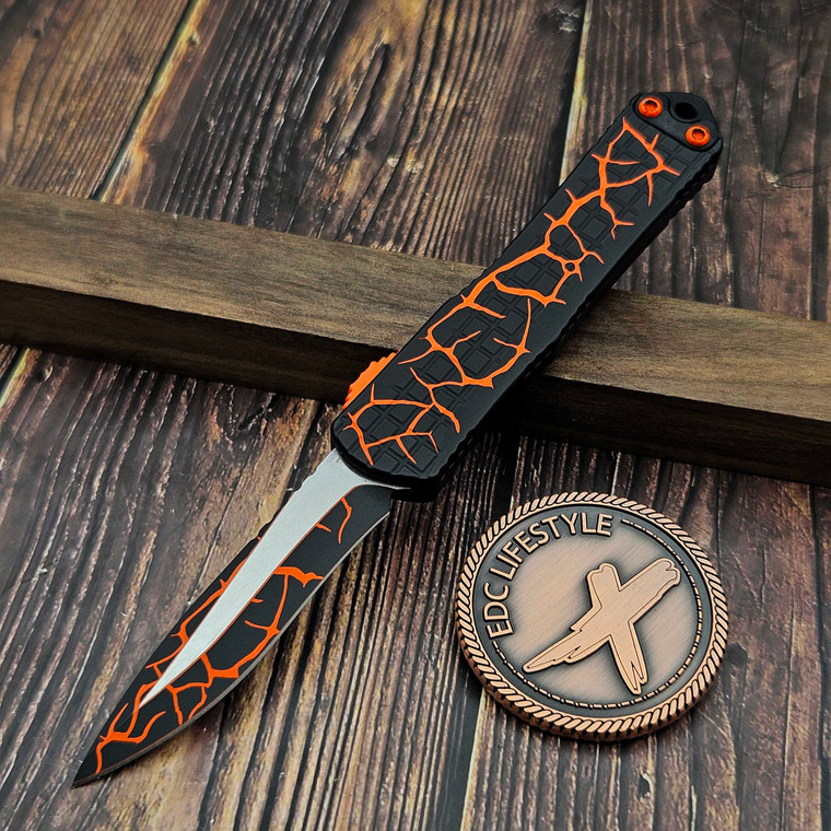 Heretic UV Orange Magma Manticore S Grenade Grip 2.6" Recurve H025F-MAG-OG by EDC Lifestyle