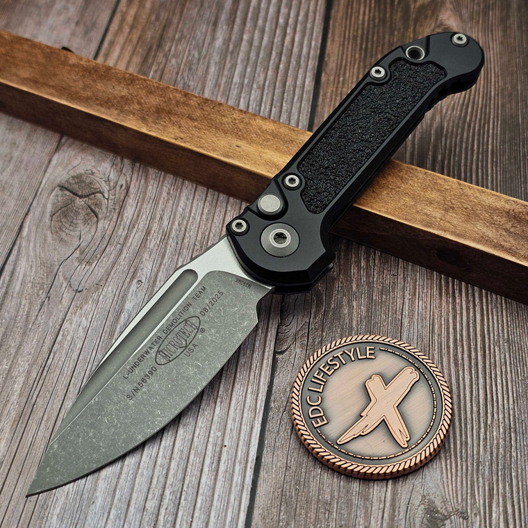 Microtech LUDT Black S/E Apocalyptic 1135-10AP S/N 56390 - Preowned