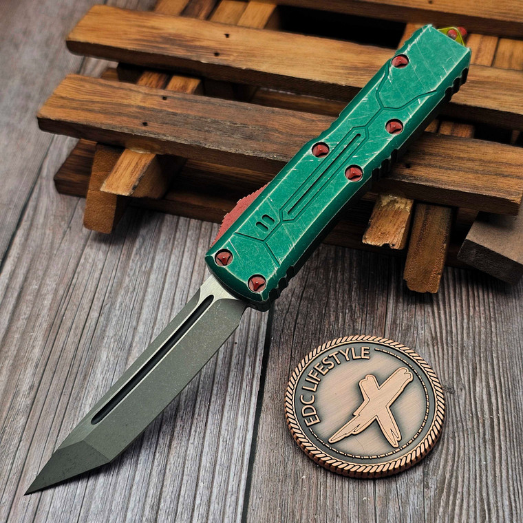Microtech UTX-85 Bounty Hunter 3.11" T/E Apocalyptic 233-10BH by EDC Lifestyle