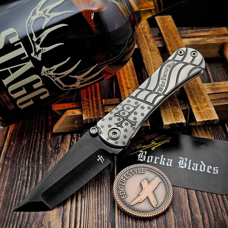Borka Blades RRKW Flag SBTF Sean Marfione DLC Tanto Folder S3