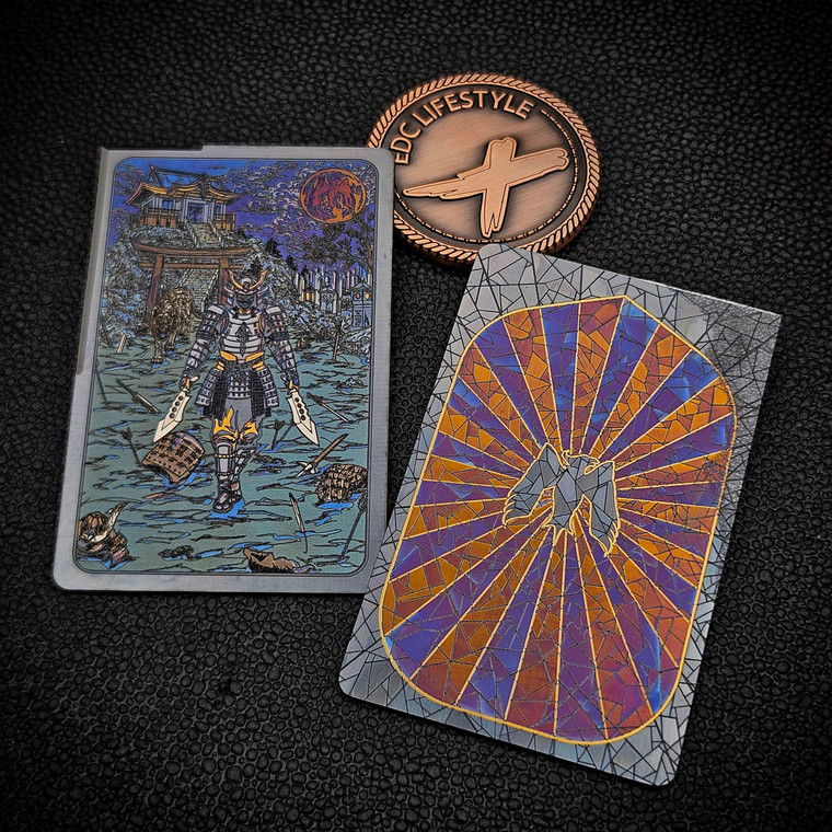 Mummert Knives Sean Marfione Lord of War Titanium Card