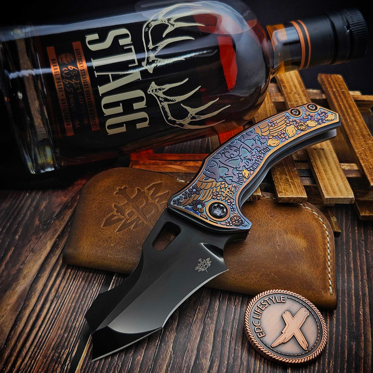 Borka Blades Ti2 Design Winged Skull V2 Shylock Sean Marfione