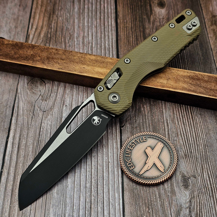 Microtech MSI Tan Fluted G-10 S/E 210-1FLGTTA - Preowned