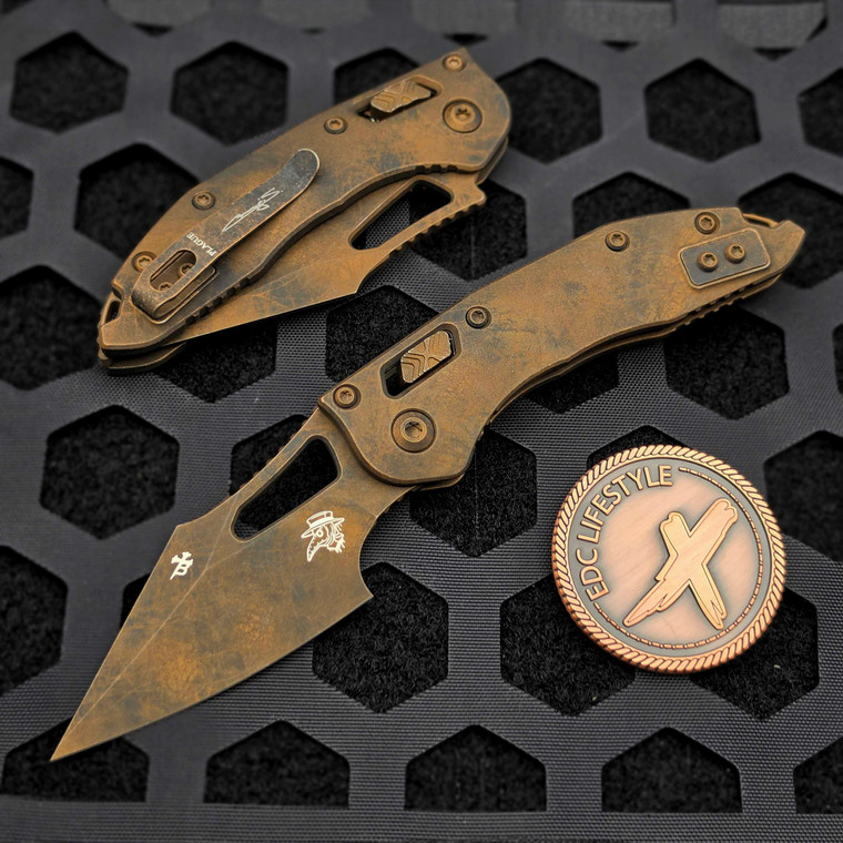 Microtech M-Stitch Ram-Lok Manual Plague Outbreak 3.0" S/E 169MRL-1PLOBS by EDC Lifestyle
