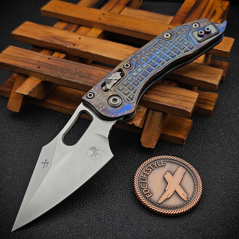 Borka Blades Cosmic Titanium Frag Ram-Lok Stitch Stonewash 169RL-10FRMS1 - S2