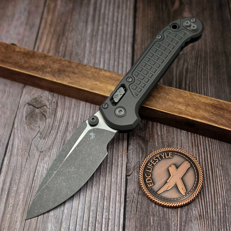 Microtech LUDT Ram-Lok Natural Clear Frag S/E Apocalyptic 1135RL-10APFRNC - Preowned S3