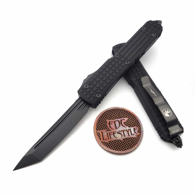 Microtech Ultratech 123-1UT-DS Tactical Tanto Edge DLC Delta Frag