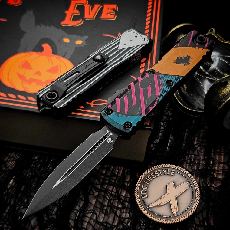 Microtech UTX-85 Gen IV Nightmare 3.10" D/E M390MK 12324-1JSS by EDC Lifestyle