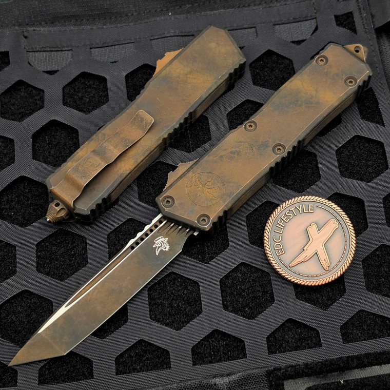 Microtech Executive Scarab II Gen III T/E Plague Outbreak 1177-1PLOBS by EDC Lifestyle