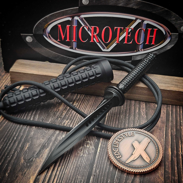 Microtech Mini Jagdkommando Black 105-1M S/N 1118 - Preowned