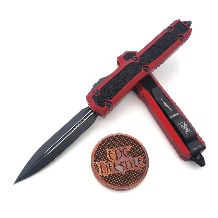 Microtech Makora 206-1RDS Red Double Edge