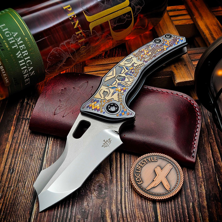 Borka Blades Ti2 Design Mech Oeprator Shylock Sean Marfione Battle Beast Mirror Polish